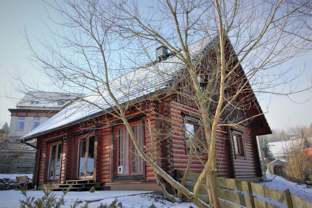 Oybiner Blockhaus Und Ferienwohnungen Hain  Dış mekan fotoğraf