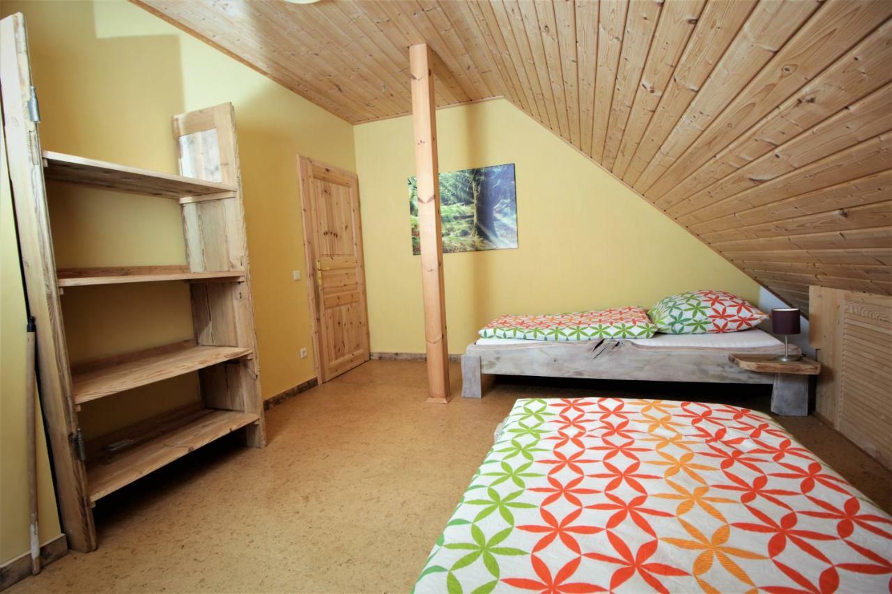 Oybiner Blockhaus Und Ferienwohnungen Hain  Dış mekan fotoğraf